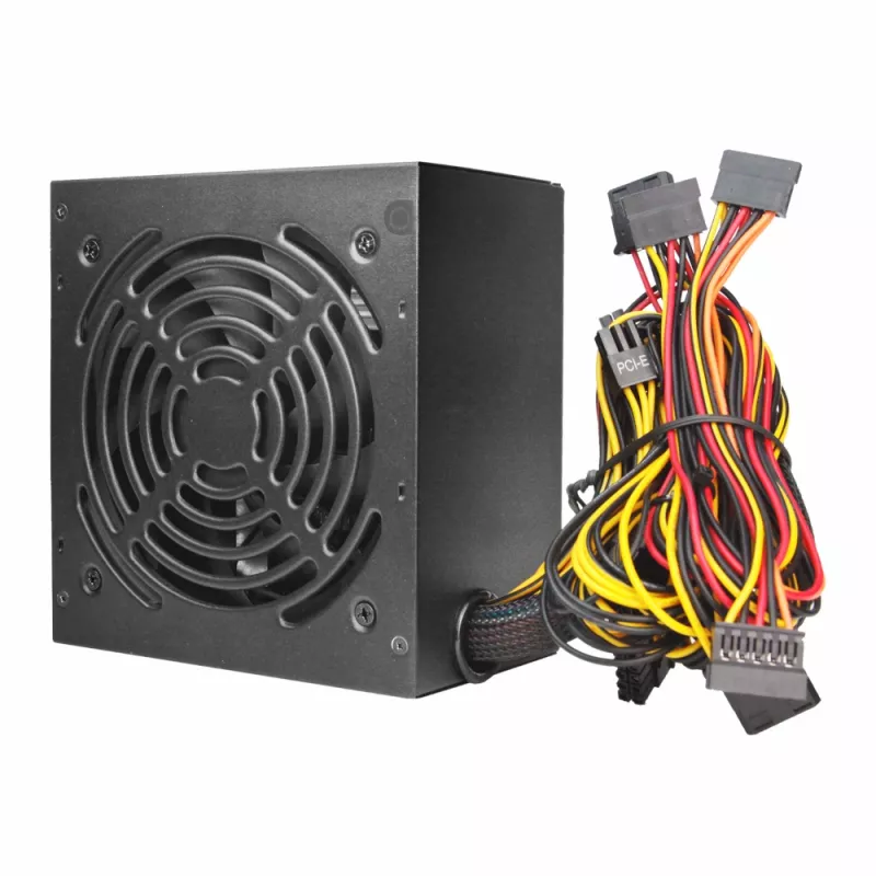 Antec Atom V650 Non-Modular Power Supply - 650W, 80 PLUS White, ATX, 120mm Silent Fan