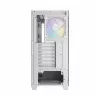 Antec CX300 ARGB ATX Mid-Tower Gaming Case, White, Tempered Glass, 4 ARGB Fans