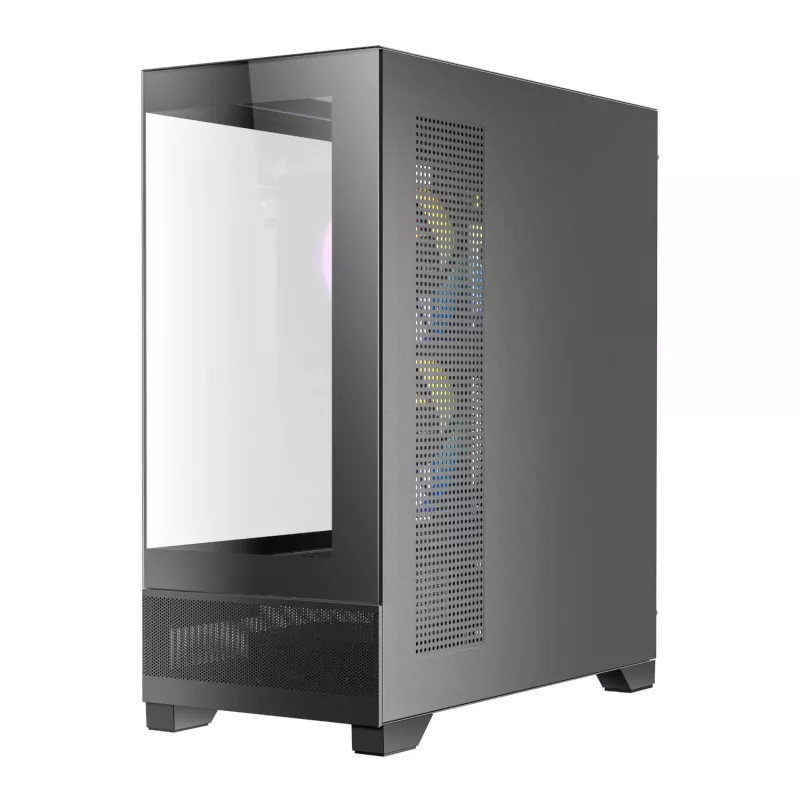 Antec CX700 ARGB B Mid-Tower Gaming Chassis - Tempered Glass, 4x ARGB Fans, E-ATX Support, Black