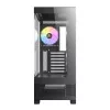 Antec CX700 ARGB B Mid-Tower Gaming Chassis - Tempered Glass, 4x ARGB Fans, E-ATX Support, Black