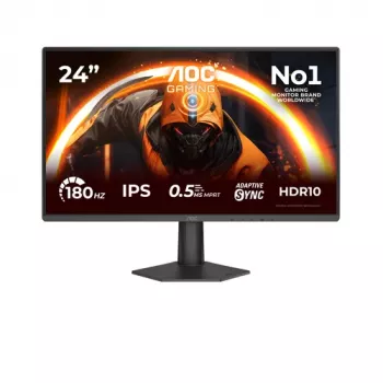AOC 24G50F Gaming Monitor 60.5 cm (23.8 inch) Full HD IPS 180Hz 4ms HDR HDMI DisplayPort VESA