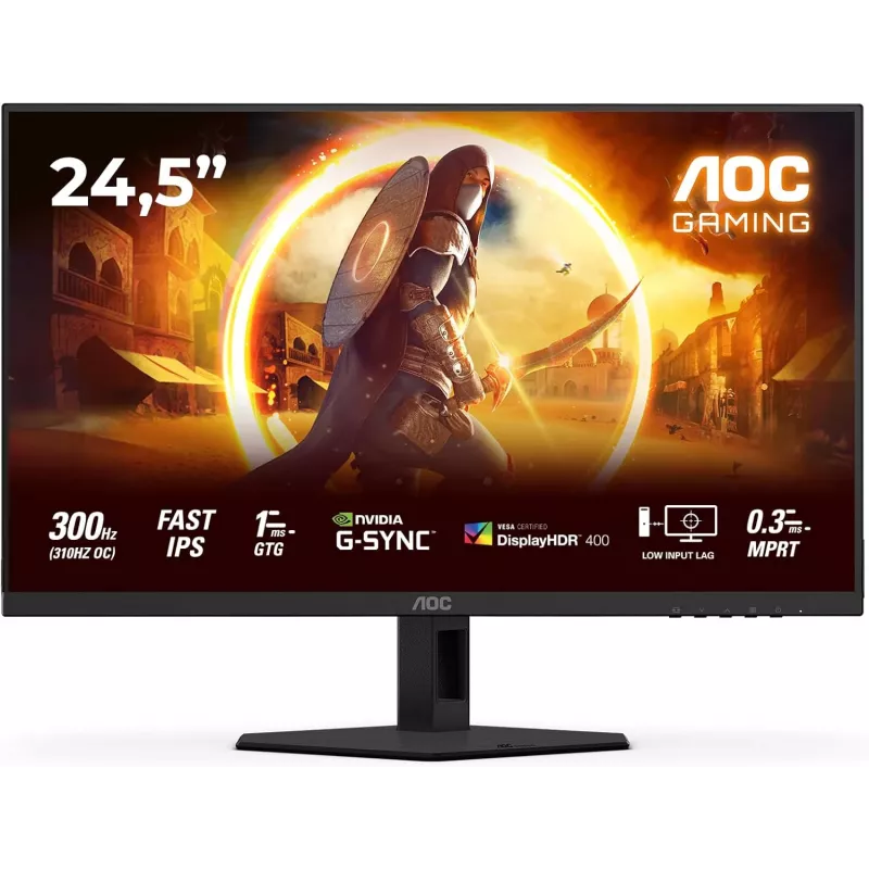 AOC 25G4SRE 24.5 inch Full HD IPS 180Hz Gaming Monitor