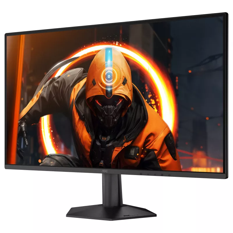 AOC 27G50F 27 inch Full HD IPS Gaming Monitor, 1920x1080, 180Hz, 4ms, HDR10, FreeSync Premium, HDMI/DisplayPort, VESA, Black