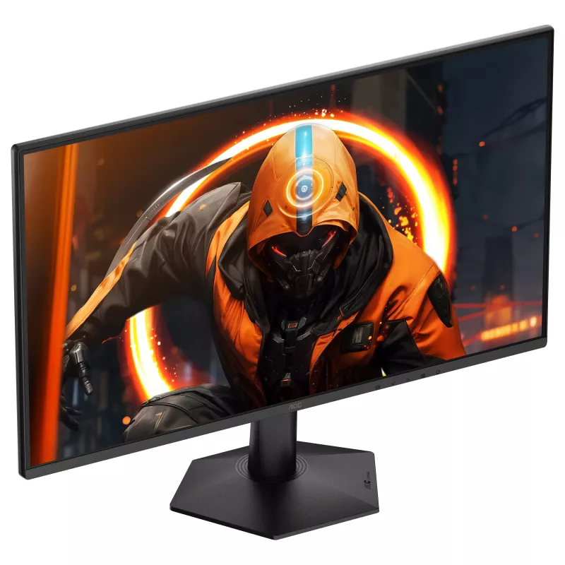 AOC 27G50F 27 inch Full HD IPS Gaming Monitor, 1920x1080, 180Hz, 4ms, HDR10, FreeSync Premium, HDMI/DisplayPort, VESA, Black