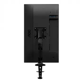 AOC AS110D0 Single Articulated Monitor Arm – Desk Mount – Aluminium – Black – for up to 27 inch LCD