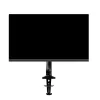 AOC AS110D0 Single Articulated Monitor Arm – Desk Mount – Aluminium – Black – for up to 27 inch LCD