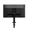 AOC AS110D0 Single Articulated Monitor Arm – Desk Mount – Aluminium – Black – for up to 27 inch LCD