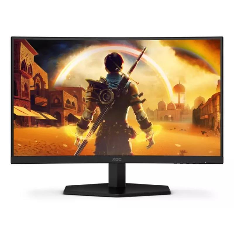 AOC C24G42FE 23.6 inch Full HD VA Curved Gaming Monitor – 180Hz, 4ms, HDR, FreeSync Premium, HDMI & DisplayPort