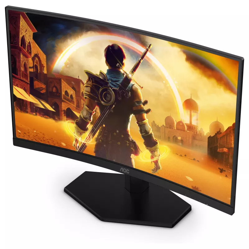 AOC C24G42FE 23.6 inch Full HD VA Curved Gaming Monitor – 180Hz, 4ms, HDR, FreeSync Premium, HDMI & DisplayPort