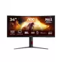 AOC CU34G4CA 34 inch Curved UWQHD VA Gaming Monitor, 180Hz, 1ms, FreeSync Premium