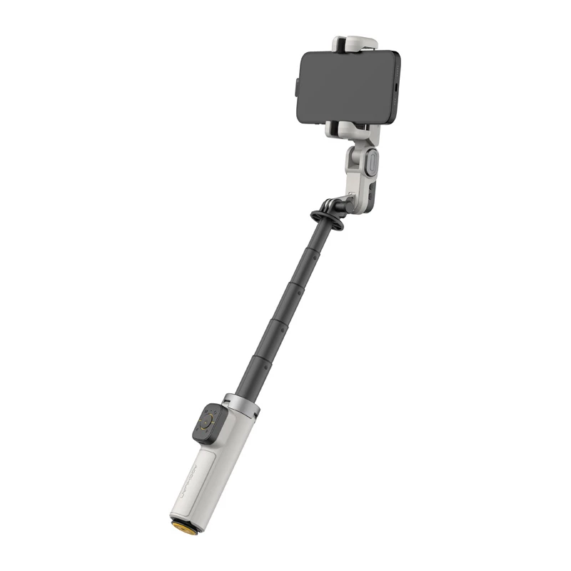 AOCHUAN M3 Pro Gimbal AI Statyw Selfie Stick 180cm with LED Lamp and RGB Lighting Black