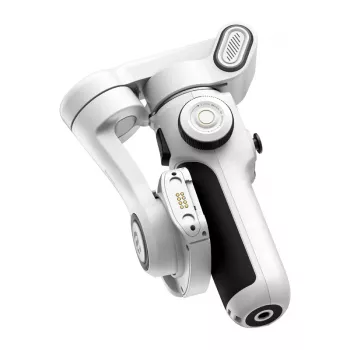 AOCHUAN Smart P2 3-Axis Gimbal Stabilizer with AI Sensor, Magsafe, LED, White