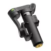 AOCHUAN Smart X3 AI Tracking Gimbal Stabilizer with LED Light and Selfie Stick for Smartphone, Black
