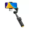 AOCHUAN Smart X3 AI Tracking Gimbal Stabilizer with LED Light and Selfie Stick for Smartphone, Black
