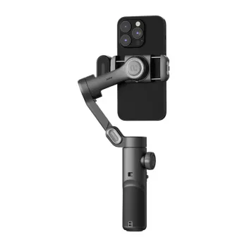 AOCHUAN Smart XE 3-Axis Gimbal Stabilizer with AI Tracking and Gesture Control for Smartphone, Black