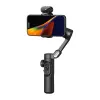 AOCHUAN Smart XE 3-Axis Gimbal Stabilizer with AI Tracking and Gesture Control for Smartphone, Black