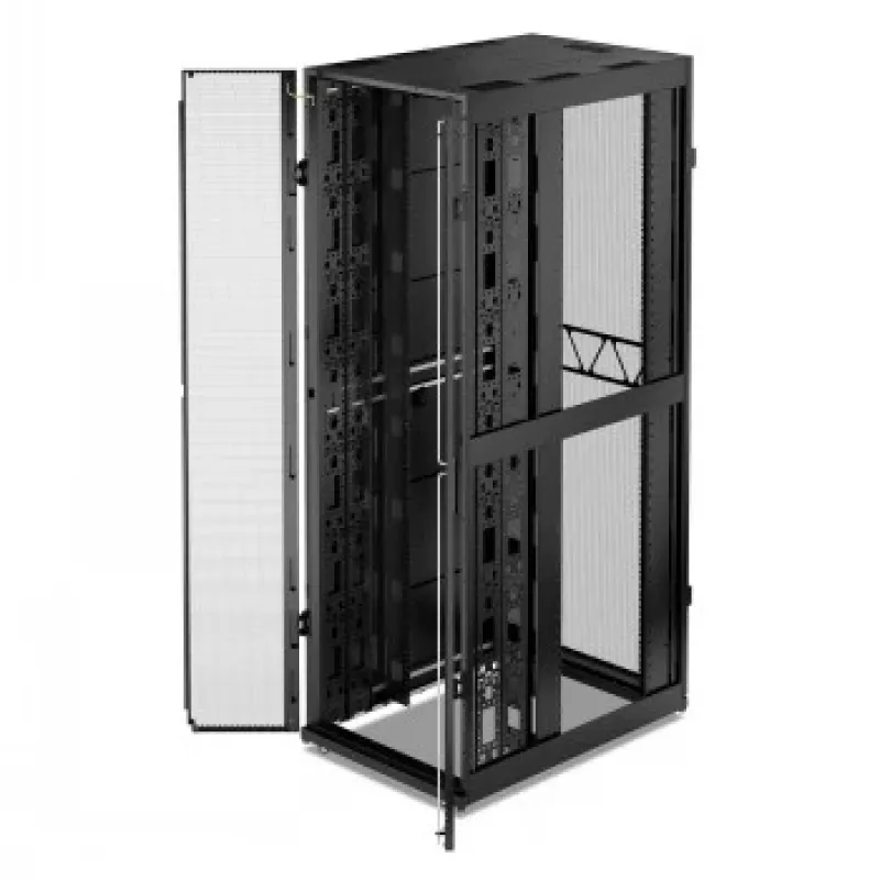 APC NetShelter SX Server Rack Gen 2, 52U, 2436H x 750W x 1200D mm, with Sides