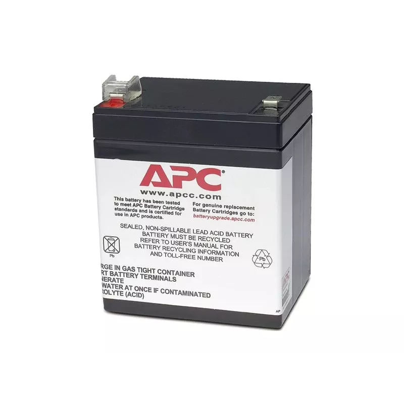 APC Replacement Battery Cartridge #46 (RBC46) - Sealed Lead-Acid UPS Battery, 24V, Hot-Swappable