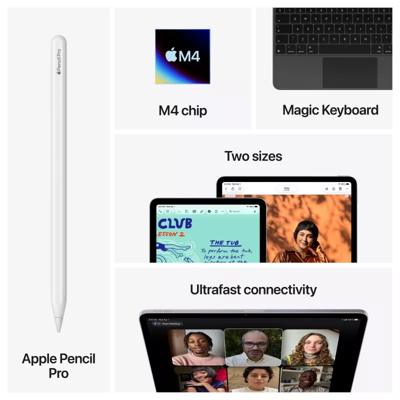 Apple 11-inch iPad Air M4 Wi-Fi + Cellular 512GB Purple