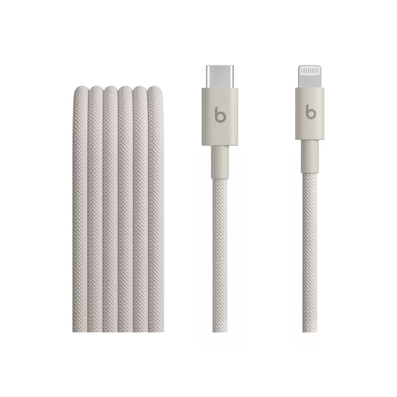 Apple USB-C to Lightning Cable (1m) MDGL4ZM/A - White - Braided Nylon - MFi Certified