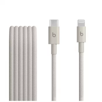 Apple USB-C to Lightning Cable (1m) MDGL4ZM/A - White - Braided Nylon - MFi Certified
