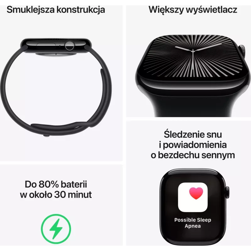 Apple Watch Series 10 LTE 42mm Aluminium Rose Gold (MWX93QL/A)