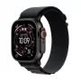 Apple Watch Ultra 3 GPS + Cellular 49mm Black Titanium Case with Black Alpine Loop - Large