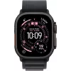 Apple Watch Ultra 3 GPS + Cellular 49mm Black Titanium Case with Black Alpine Loop - Large
