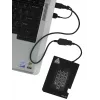 Apricorn Aegis Padlock Fortress A25-3PL256-500F 500GB FIPS 140-2 Level 2 Encrypted External Hard Drive, USB 3.2 Gen 1, AES 256-bit XTS, Black