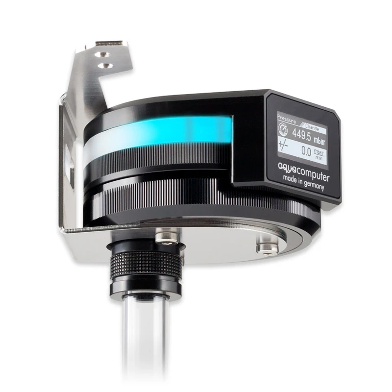 AQUA COMPUTER LEAKSHIELD Leak Protection System Standalone - Negative Pressure Monitor with OLED Display & Automatic Pump Shutdown