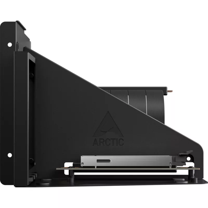 Arctic Accelero Vertical GPU Mount PCIe 4.0 Riser Cable 160 mm Black