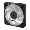 Arctic BioniX P12 A-RGB 120mm PWM Fan with Daisy Chain, 400-2300 RPM, 77.6 CFM, Black