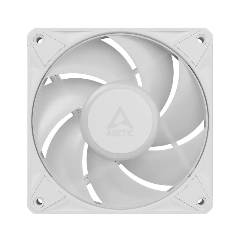 Arctic BioniX P12 A-RGB White 3-Pack – 120mm PWM Case Fan with Addressable RGB and Daisy Chain, 450-3000 RPM