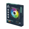Arctic BioniX P14 A-RGB 140mm PWM Case Fan with Daisy Chain, 400-2500 RPM, 186 m³/h, Black