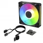Arctic BioniX P14 A-RGB 140mm PWM Case Fan with Daisy Chain, 400-2500 RPM, 186 m³/h, Black