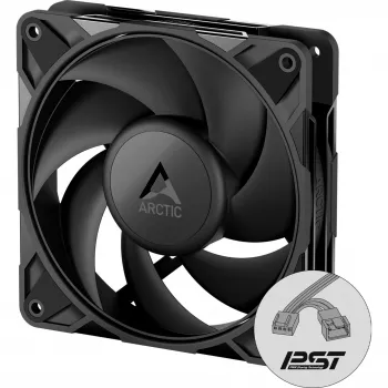 ARCTIC P12 PRO PST LN 120 mm Case Fan, 5-Pack, Black, PWM, ARGB