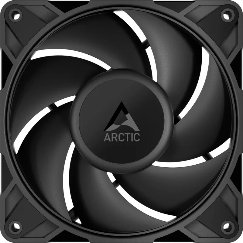 ARCTIC P12 PRO PST LN 120 mm Case Fan, 5-Pack, Black, PWM, ARGB