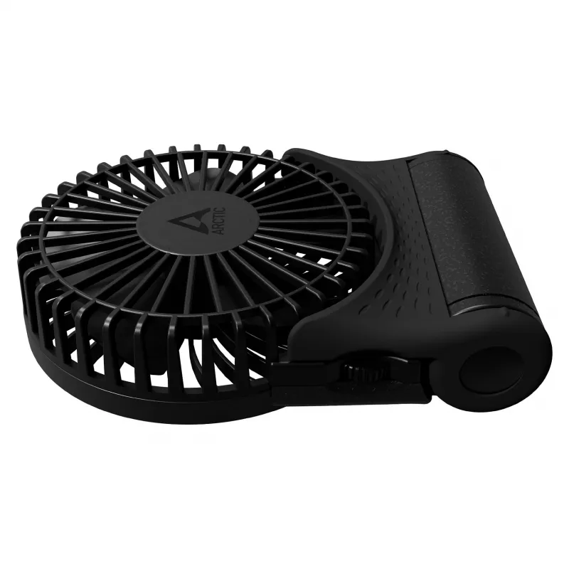 Arctic Summair 2Go Rechargeable Battery Desk Fan - 10 cm (Black)