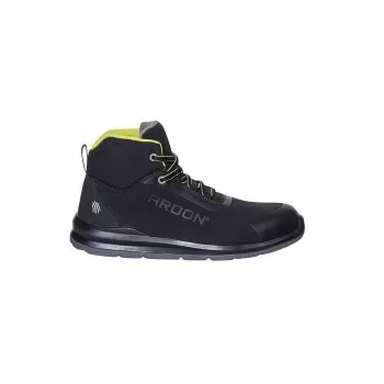Ardon Softex High S1P Safety Shoes Size 45 Black Grey Composite Toe Kevlar Midsole