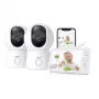 Arenti AInanny B2 Kids Set – 1080P WiFi Baby Monitor with Dual Cameras and 2.4 inch LCD Parent Unit