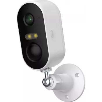 Arenti GO1T 3 MP Battery-Powered Wi-Fi Security Camera, White