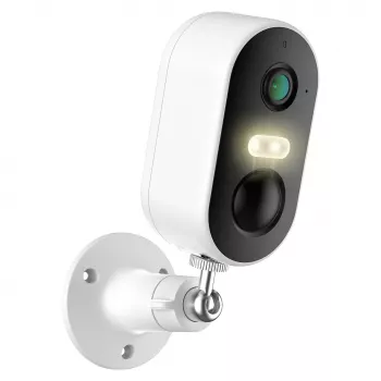 Arenti GO1T 3 MP Battery-Powered Wi-Fi Security Camera, White