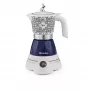 Ariete Capri Moka Electric Coffee Maker for 4 Cups Dark Blue