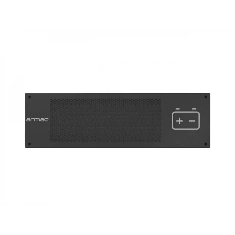 ARMAC B/2009/R/DF 3U Rackmount External Battery Pack for Rack Online DF Series 6kVA/10kVA UPS, 20x 12V 9Ah VRLA Batteries, 240V DC, Black