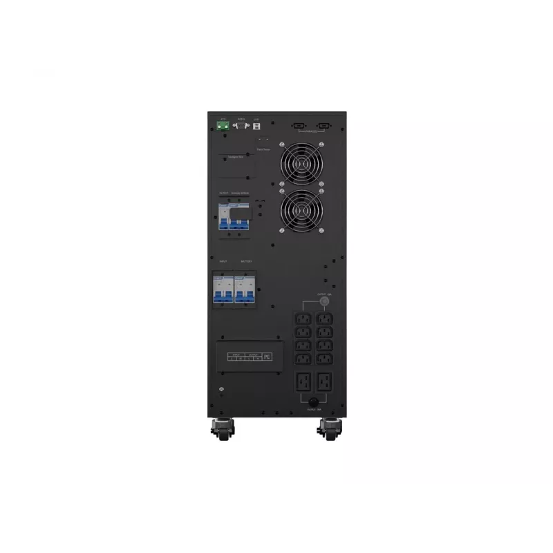 ARMAC Office On-Line PF1 6000VA 6000W Rack/Tower UPS, Double-Conversion, 8x IEC C13, 2x IEC C19, LCD, Dust-Free Metal Housing