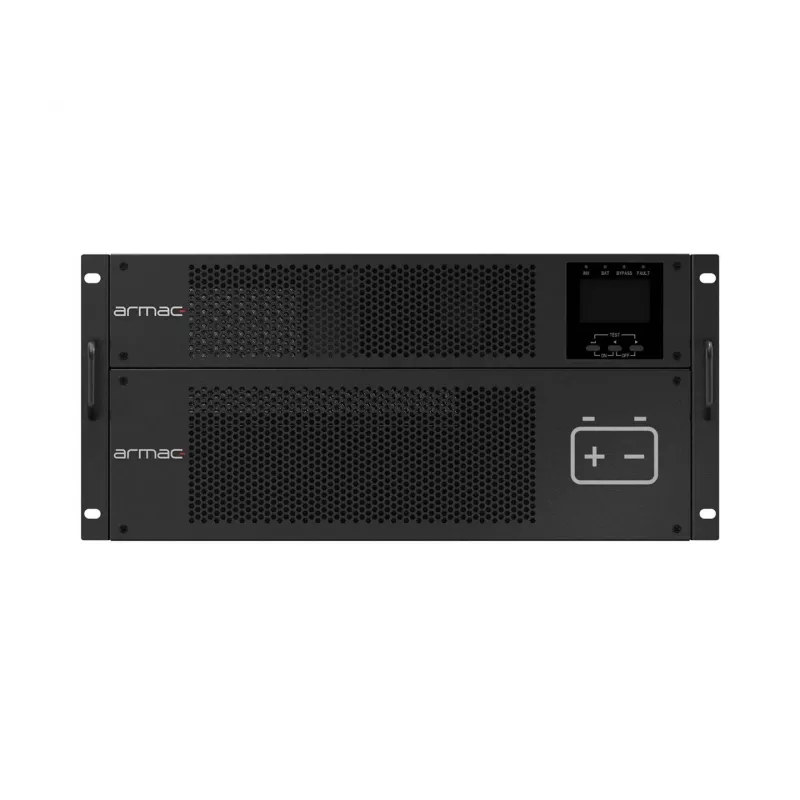 ARMAC R/10000I/PF1/DF 10000VA Online Double-Conversion Rackmount UPS, 10 Outlets, LCD, Metal Case, Dust-Free