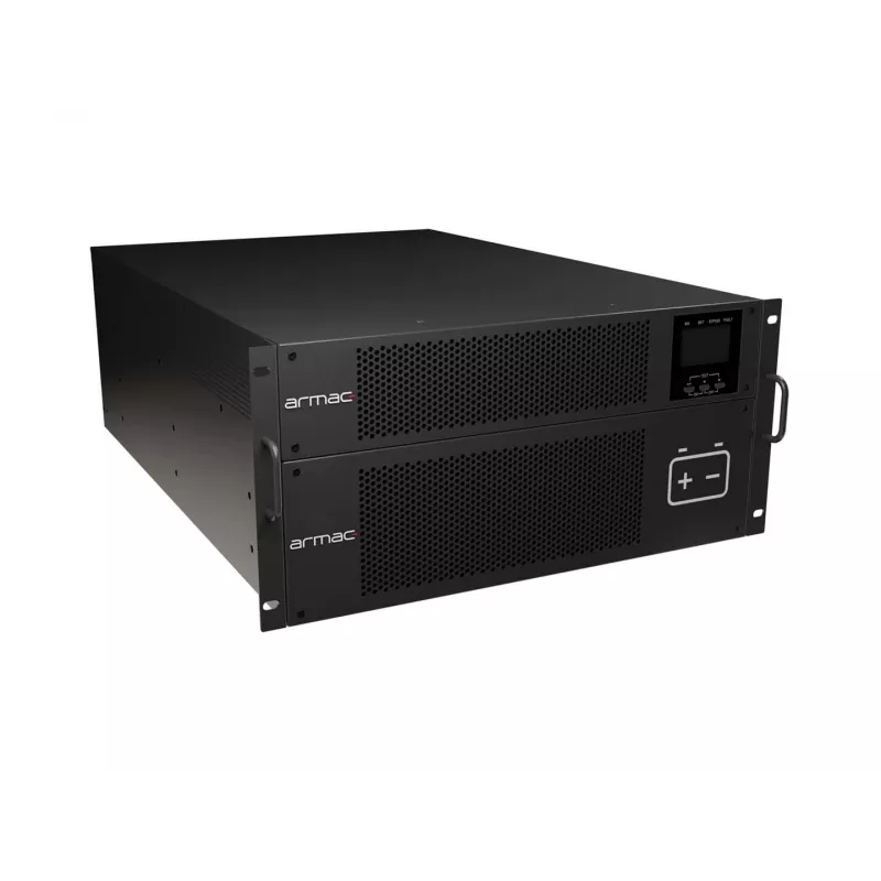 ARMAC R/10000I/PF1/DF 10000VA Online Double-Conversion Rackmount UPS, 10 Outlets, LCD, Metal Case, Dust-Free