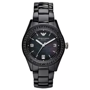 Armani AR1423 Women's Ceramic Watch 39mm White