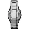 ARMANI AR1462 Men's Ceramic Watch 43mm Black Dial Chronograph
