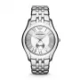 Armani AR1788 Men's Quartz Chronograph Watch 43mm Black Dial Genuine Leather Strap